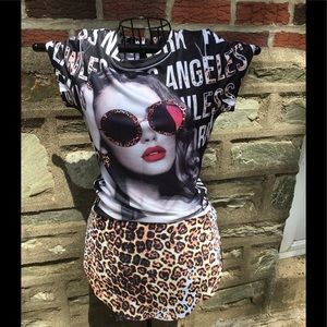 Lady Face Fashion Top/dress